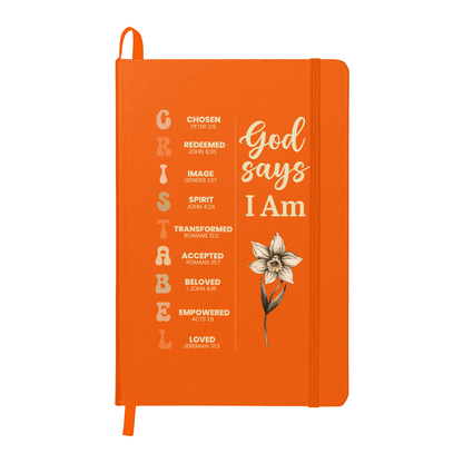 Personalized Bible Verse Journal Notebook For Her