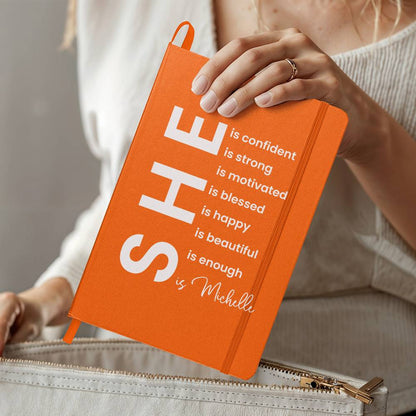 Personalized She is Strong Journal