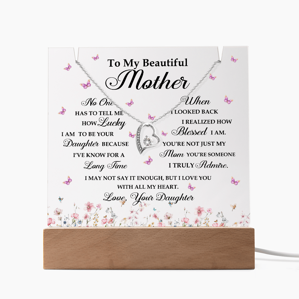 Personalized Mom Acrylic Plaque