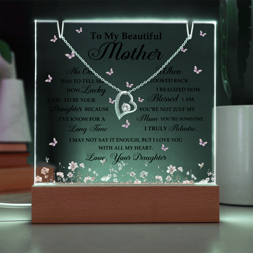 Personalized Mom Acrylic Plaque