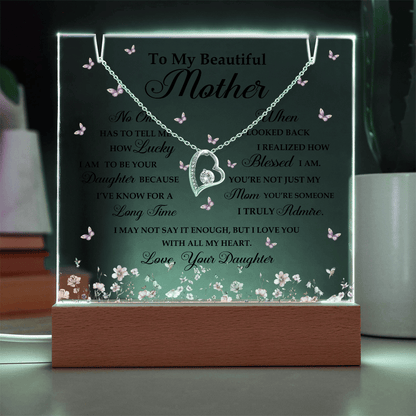 Personalized Mom Acrylic Plaque