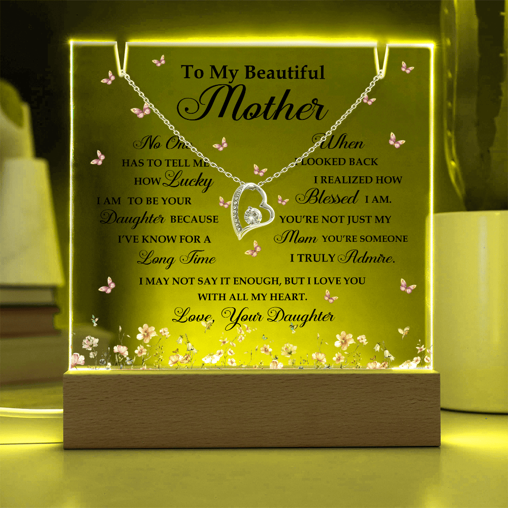 Personalized Mom Acrylic Plaque