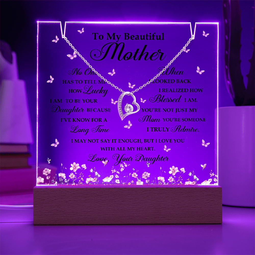 Personalized Mom Acrylic Plaque
