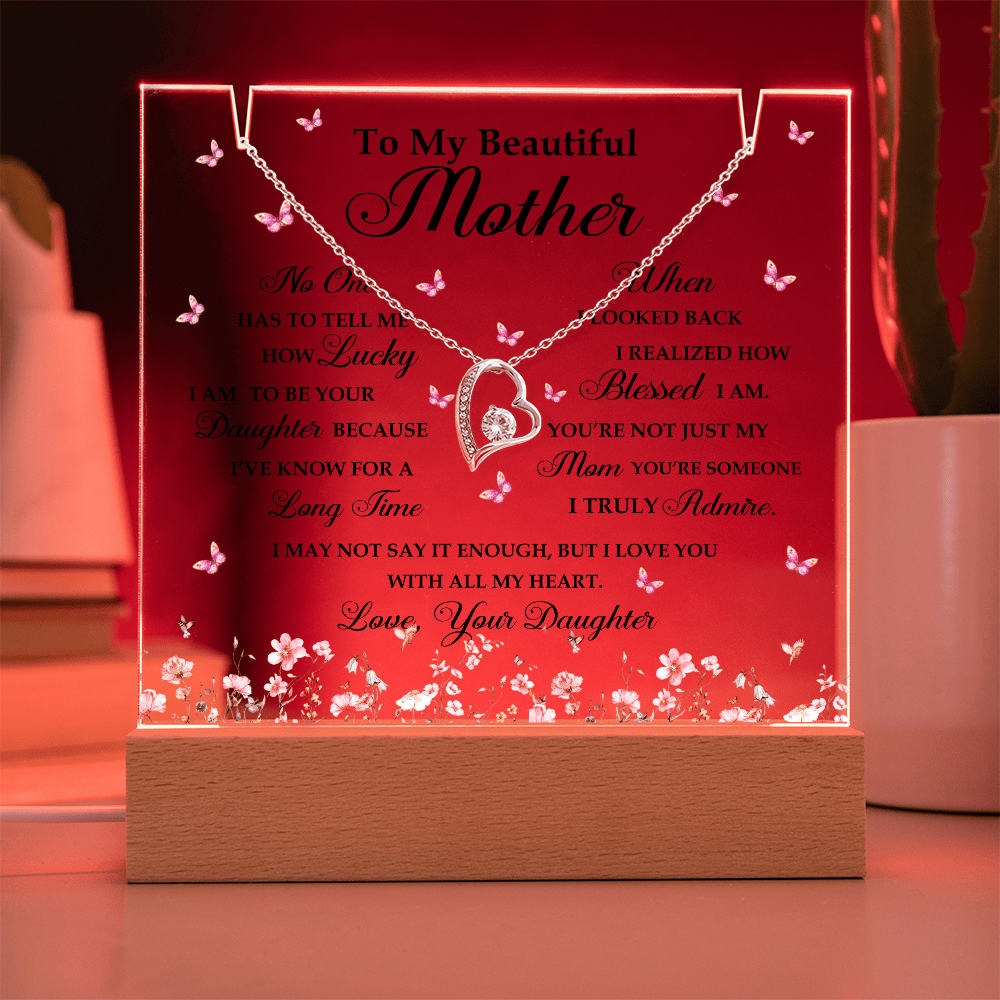 Personalized Mom Acrylic Plaque