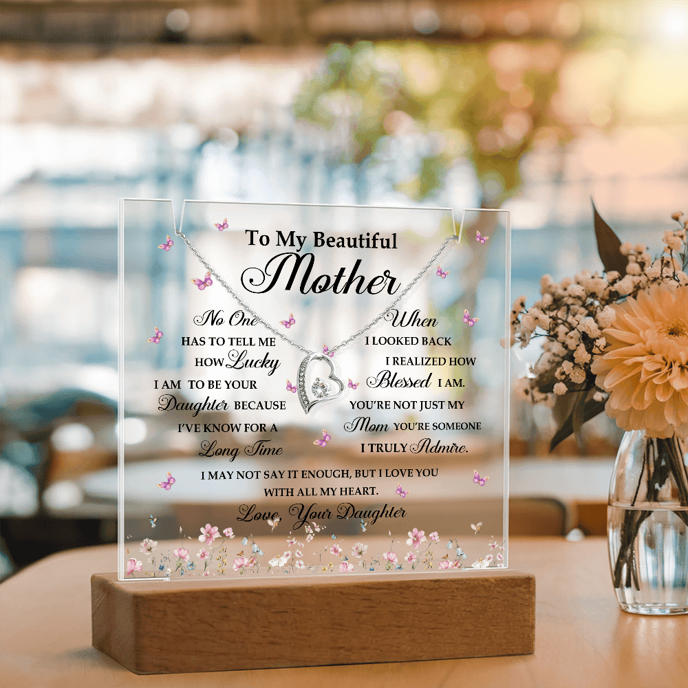Personalized Mom Acrylic Plaque