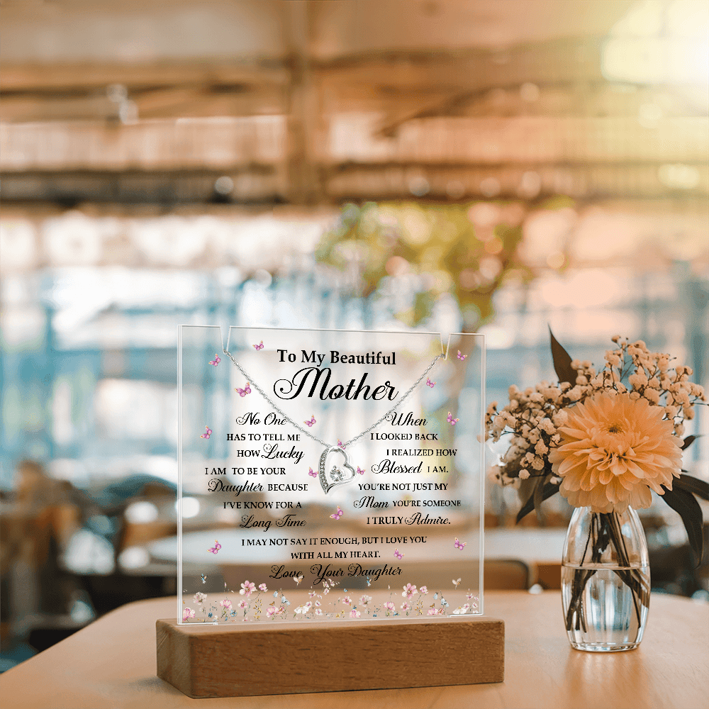 Personalized Mom Acrylic Plaque