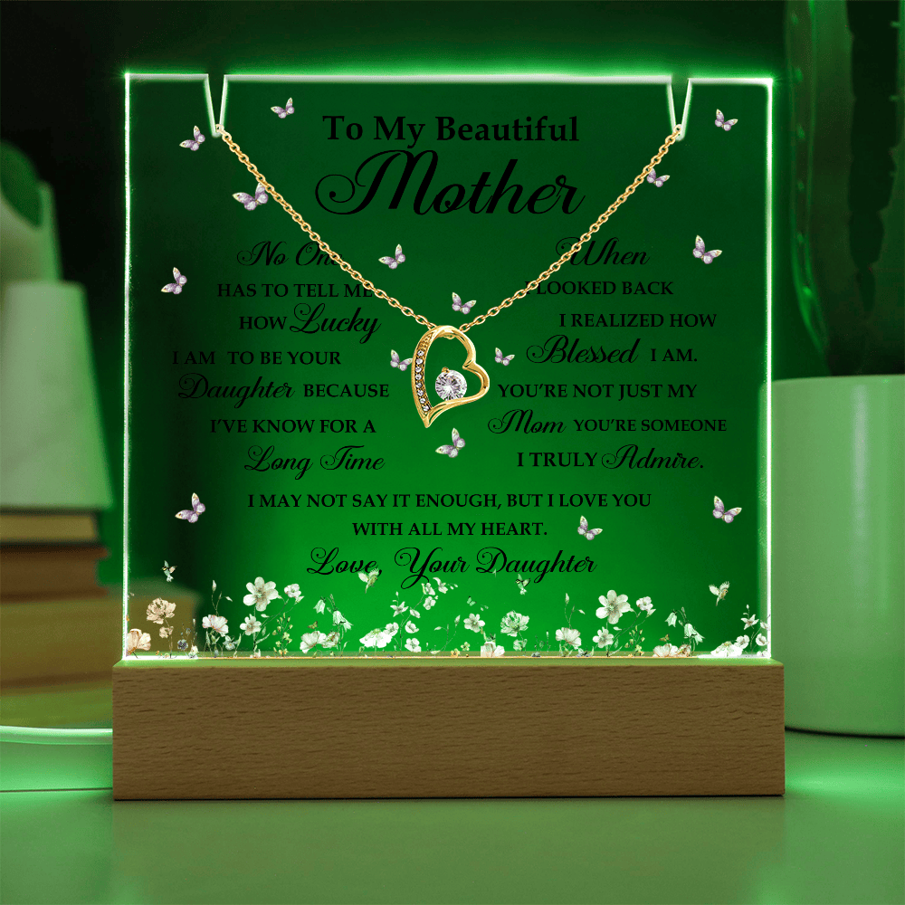 Personalized Mom Acrylic Plaque
