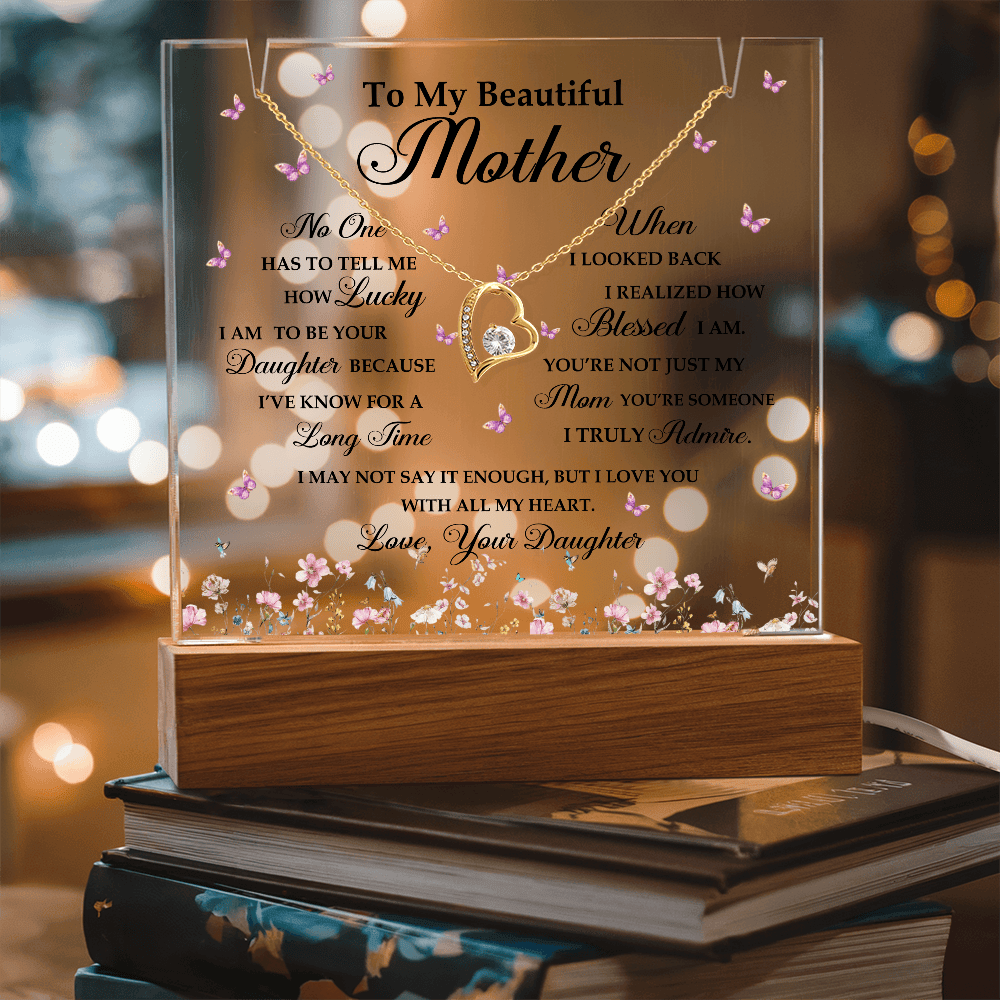 Personalized Mom Acrylic Plaque