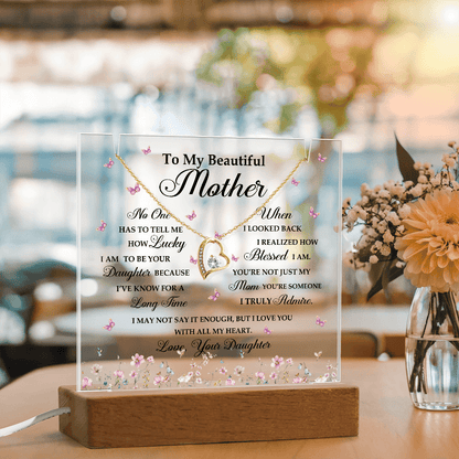 Personalized Mom Acrylic Plaque