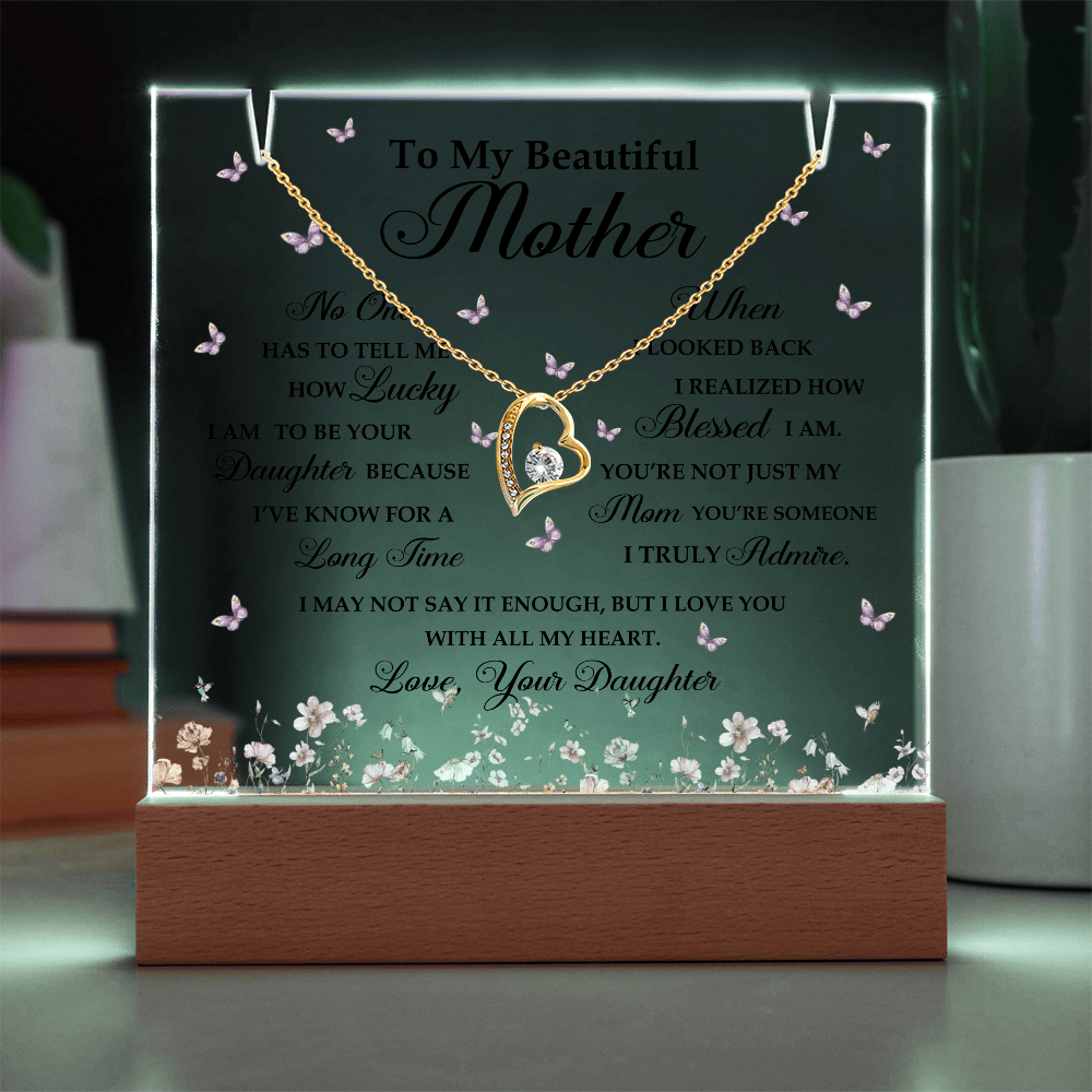 Personalized Mom Acrylic Plaque