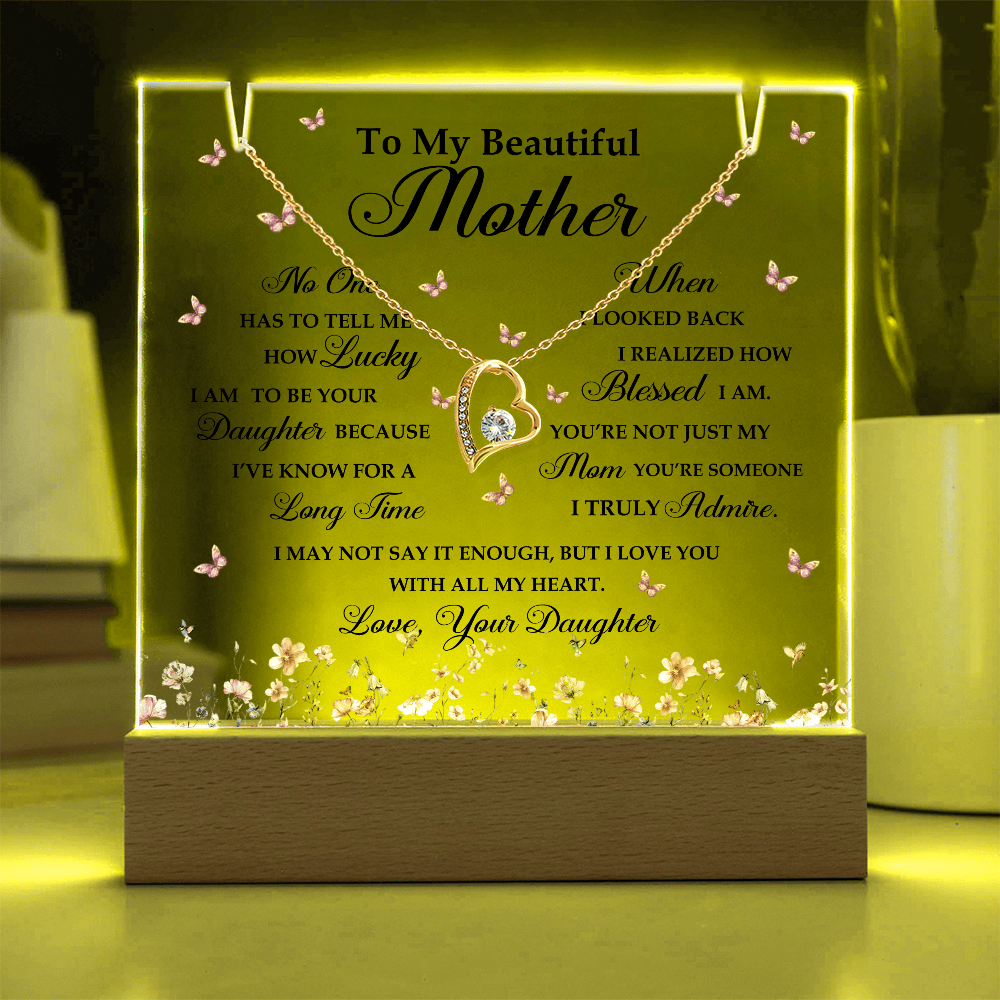 Personalized Mom Acrylic Plaque