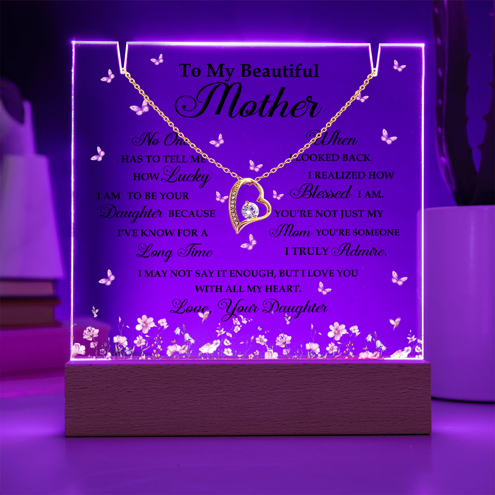 Personalized Mom Acrylic Plaque