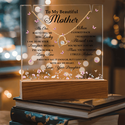 Personalized Mom Acrylic Plaque