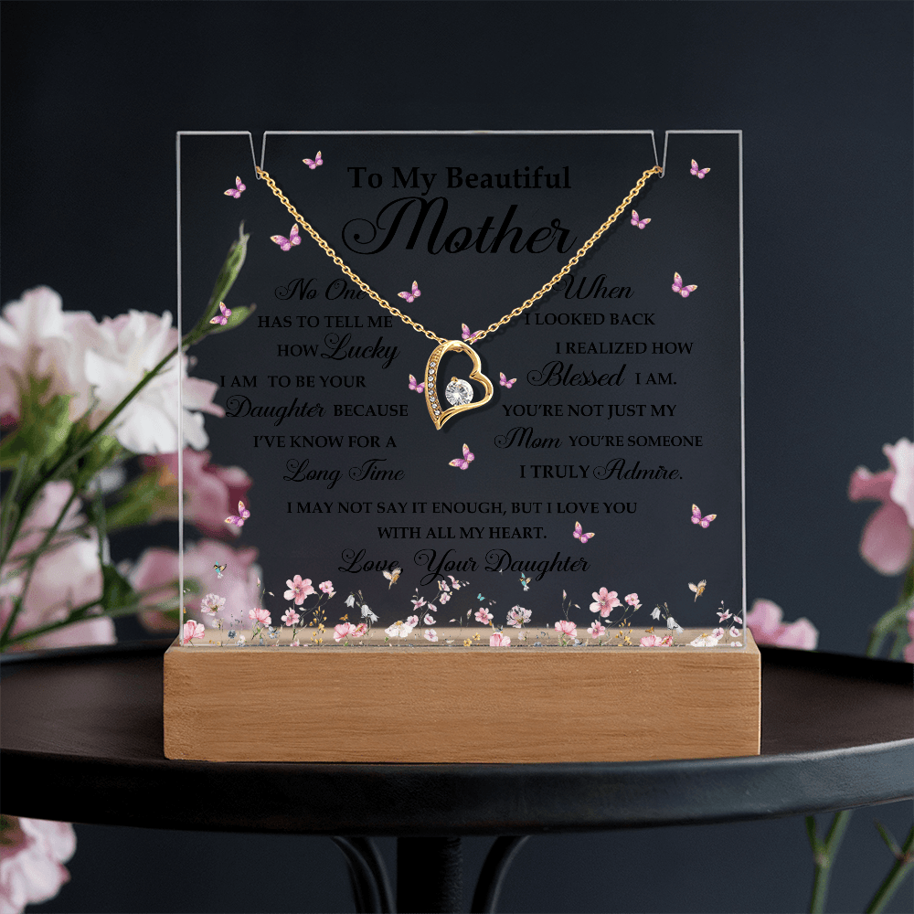 Personalized Mom Acrylic Plaque