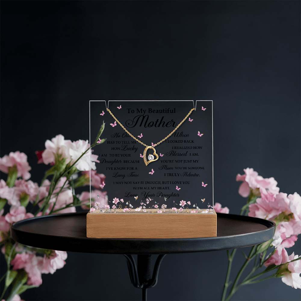 Personalized Mom Acrylic Plaque