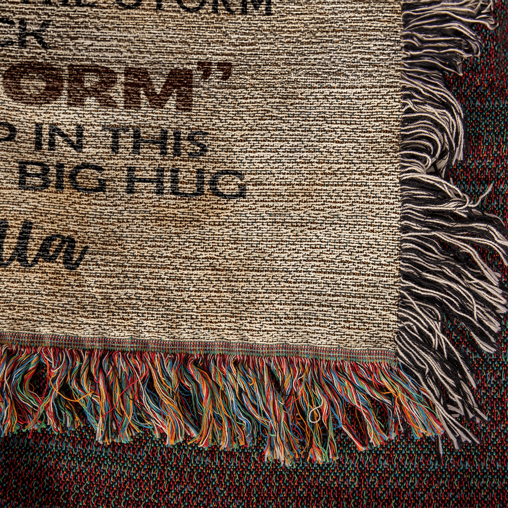 Personalized Woven Blanket for Daughter
