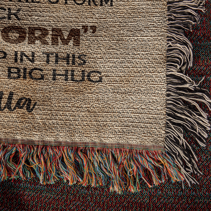 Personalized Woven Blanket for Daughter