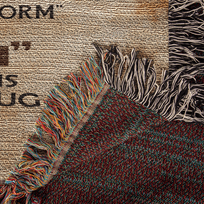 Personalized Bible verse Woven Blanket For Daughter