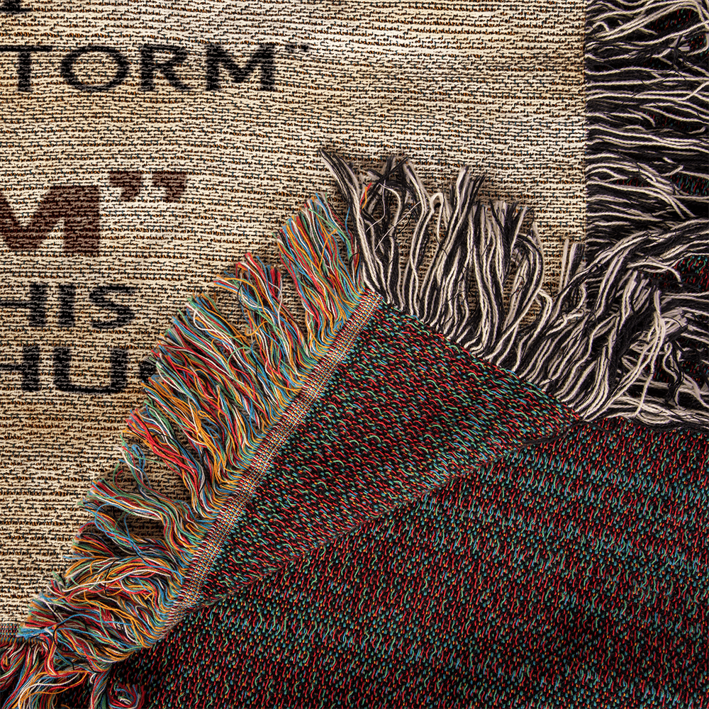 Personalized Woven Blanket for Daughter