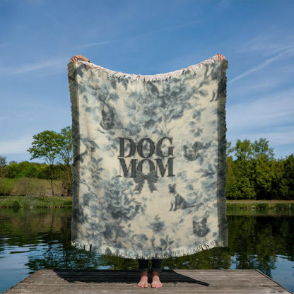 German Shepard Dog Mom Woven Blanket Gift