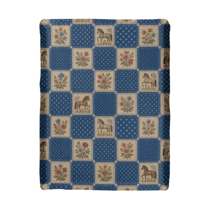 Horse Woven Blanket