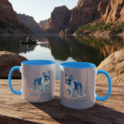 French Bulldog Colorful Mug