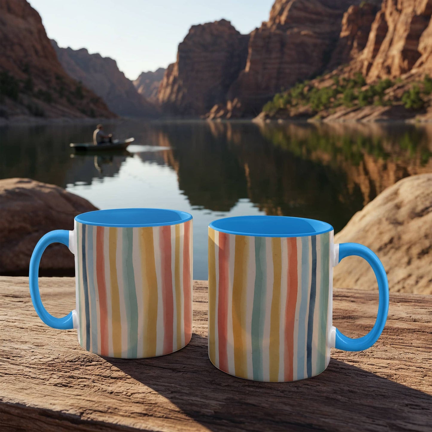 Striped Colorful mugs