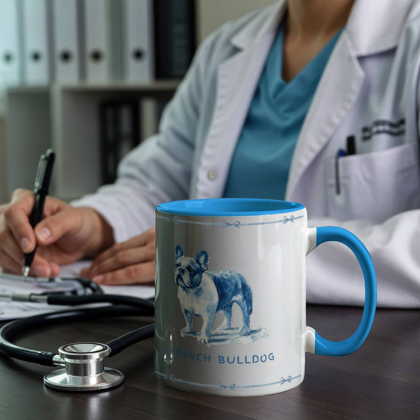 French Bulldog Colorful Mug