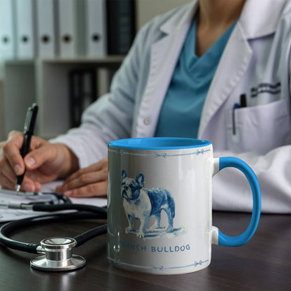 French Bulldog Colorful Mug