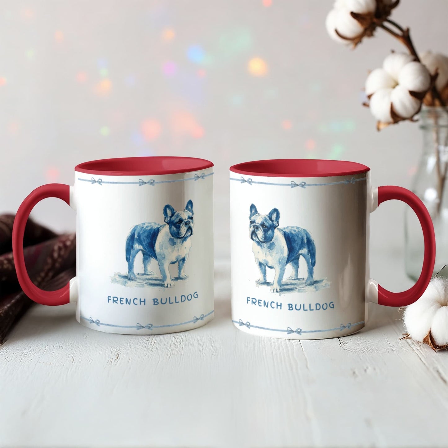 French Bulldog Colorful Mug
