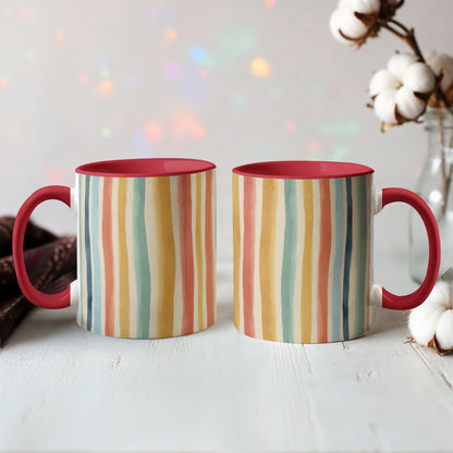 Striped Colorful mugs