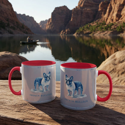 French Bulldog Colorful Mug