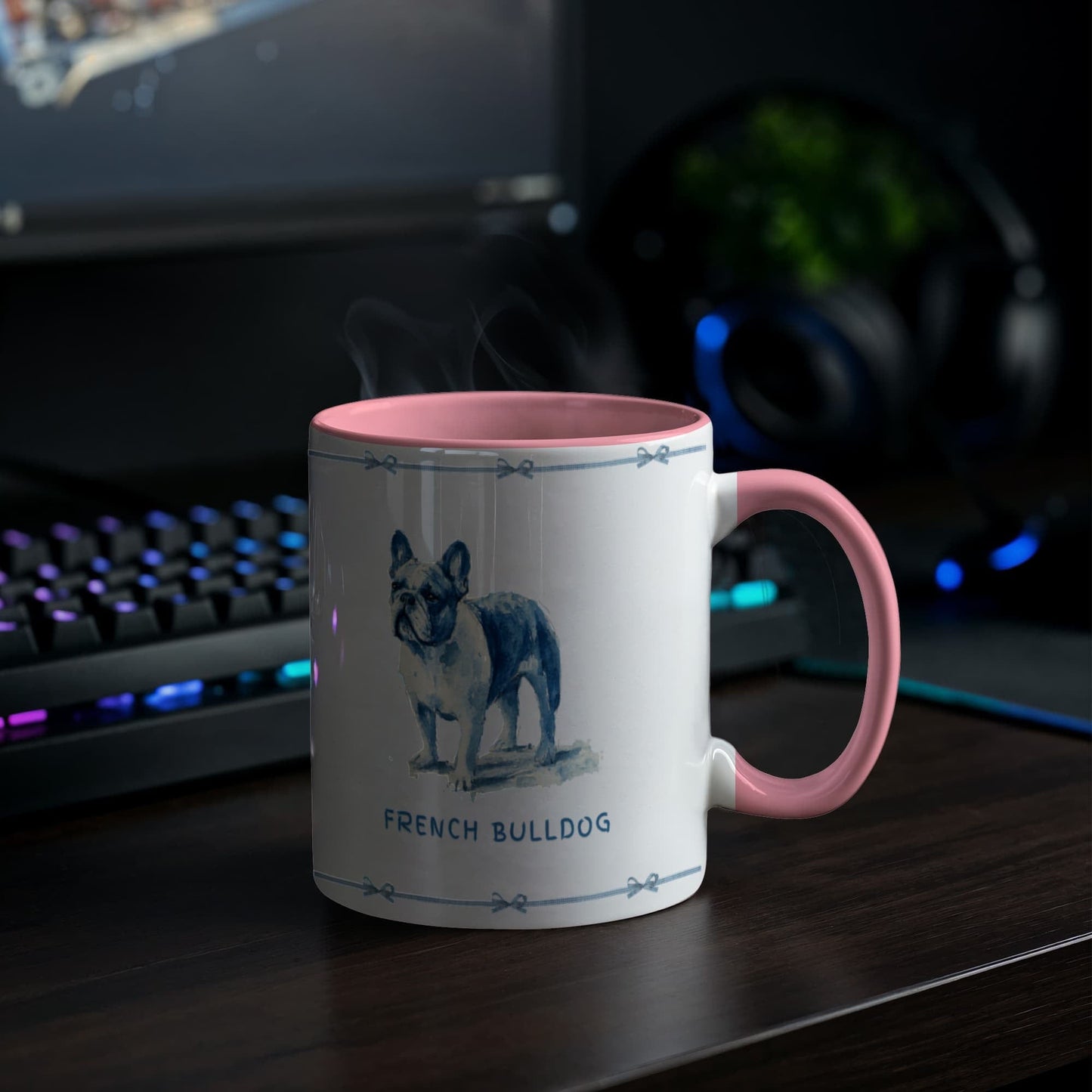 French Bulldog Colorful Mug