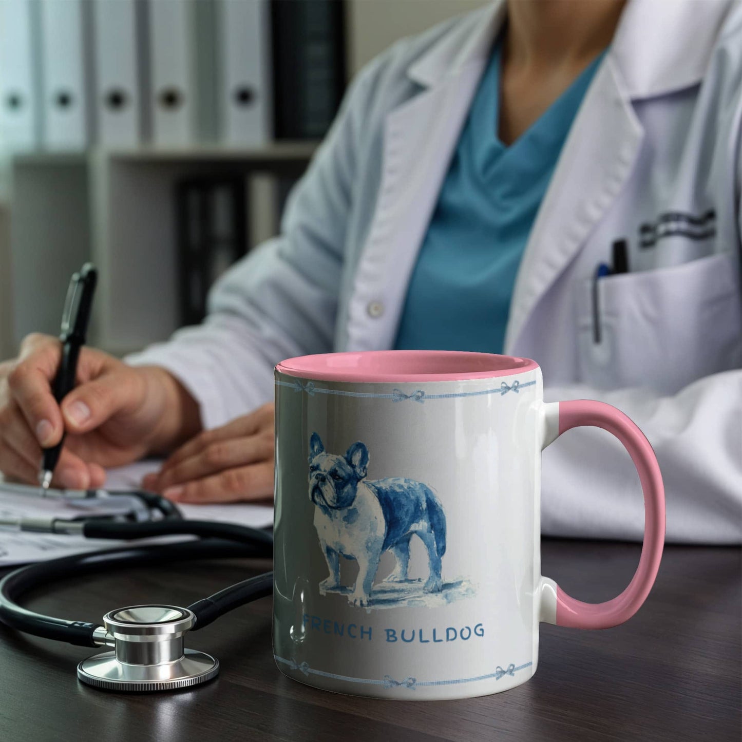 French Bulldog Colorful Mug