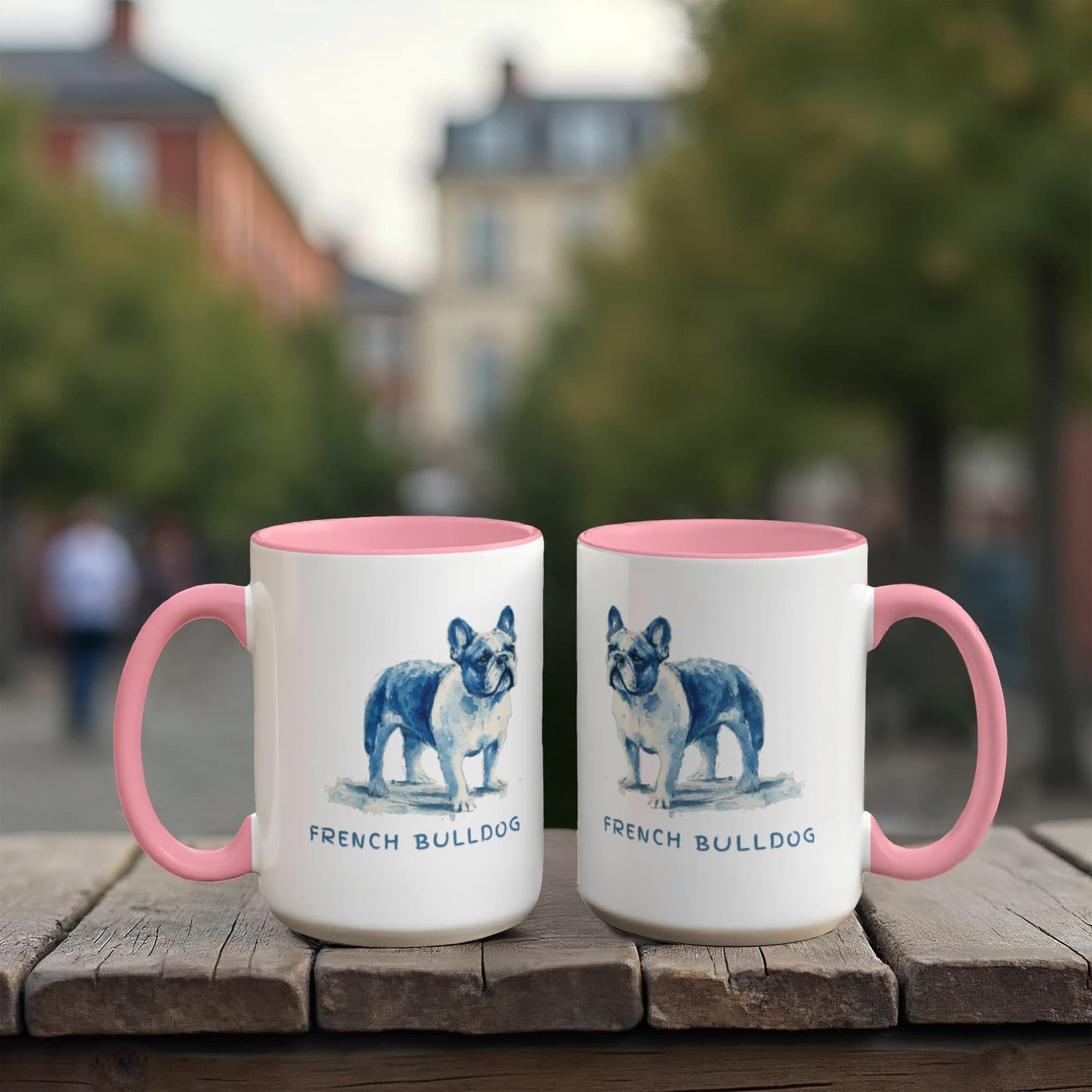 French Bulldog Colorful Mug