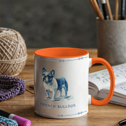 French Bulldog Colorful Mug