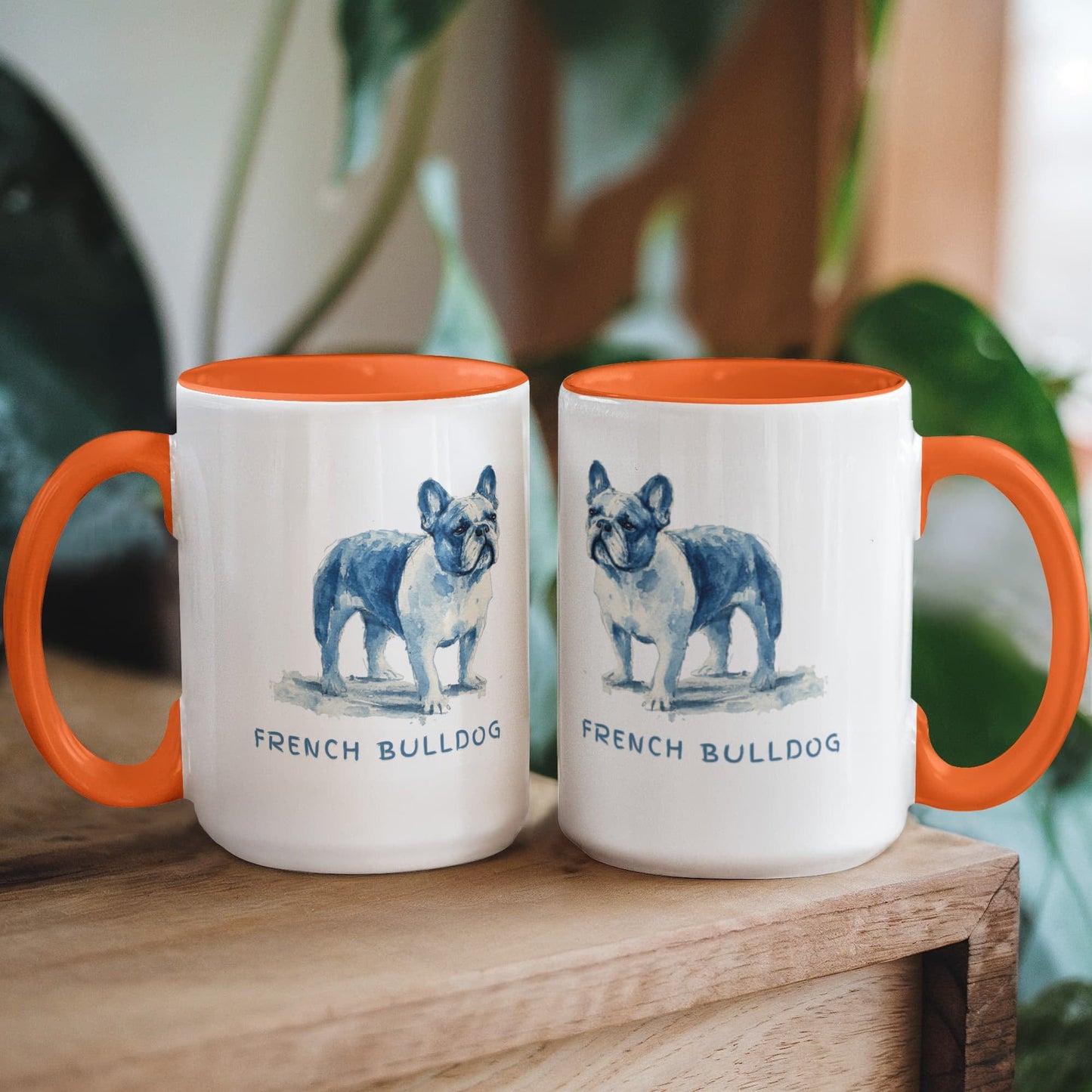 French Bulldog Colorful Mug