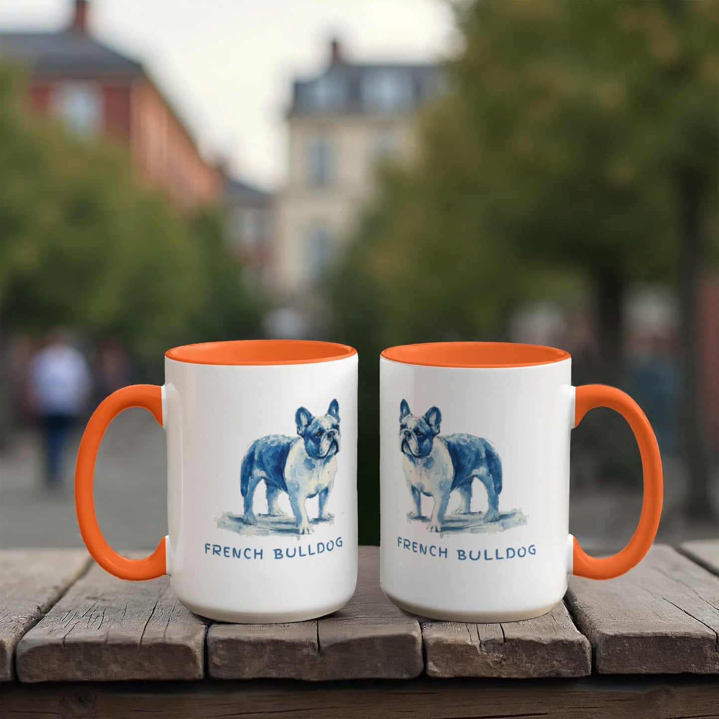French Bulldog Colorful Mug