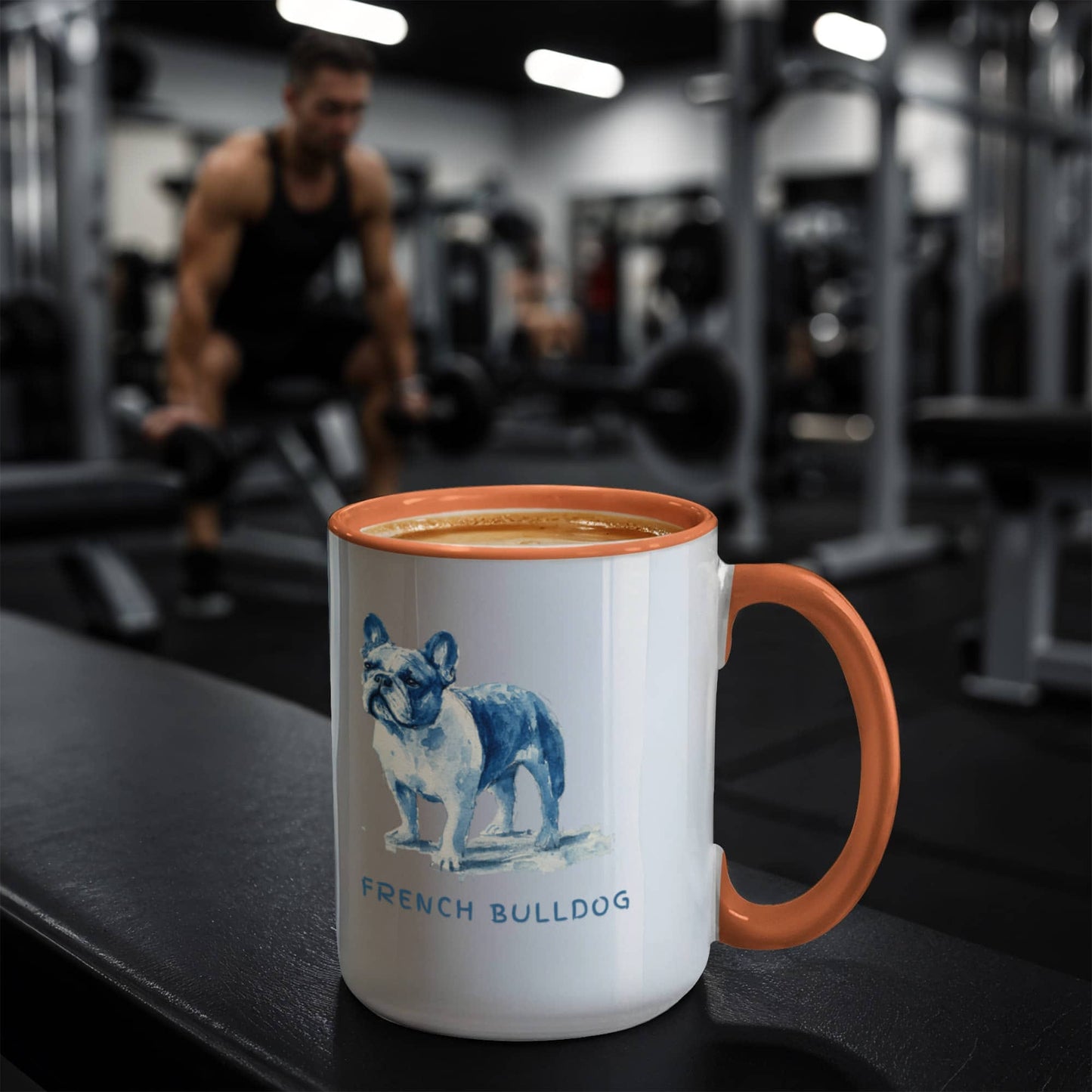 French Bulldog Colorful Mug