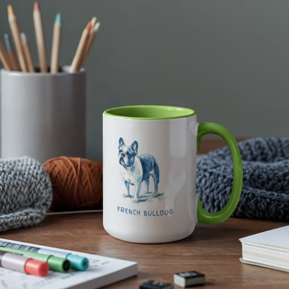 French Bulldog Colorful Mug