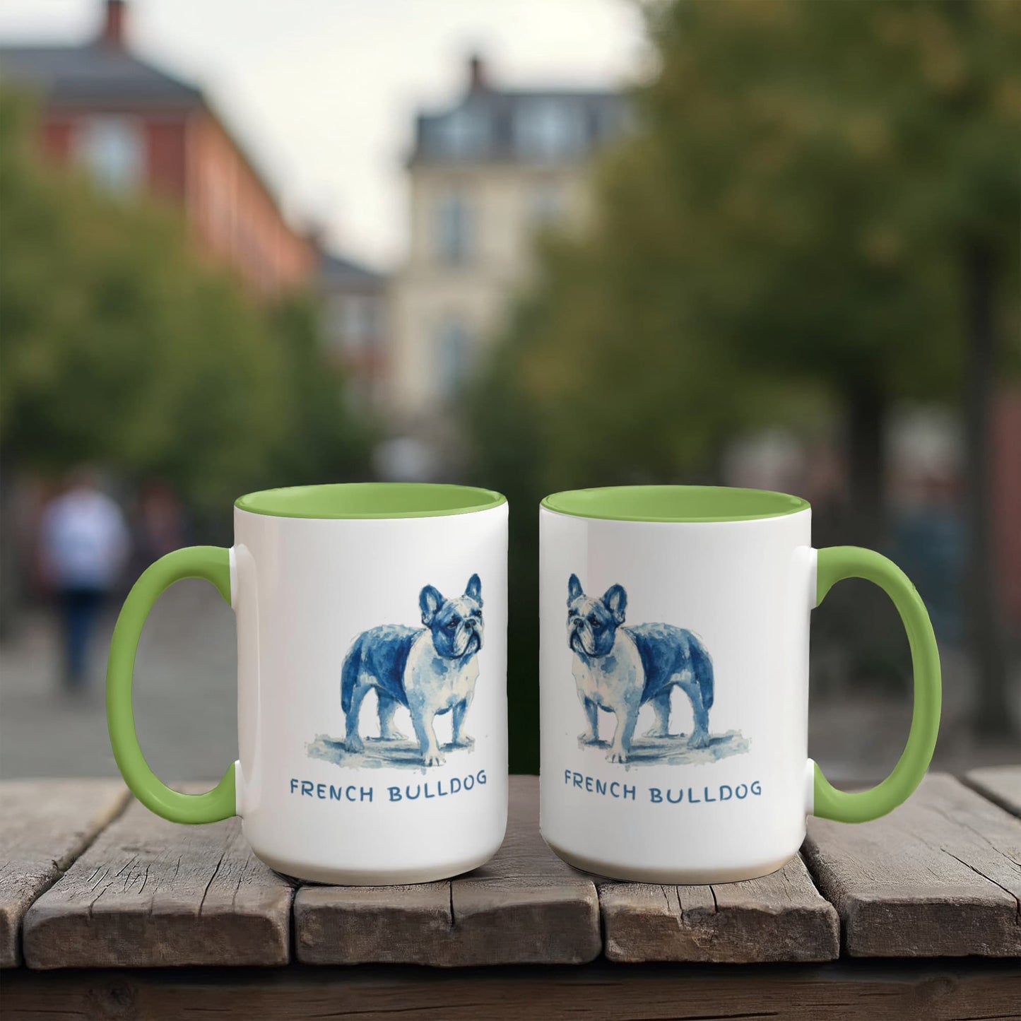 French Bulldog Colorful Mug