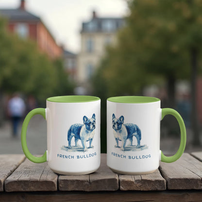 French Bulldog Colorful Mug