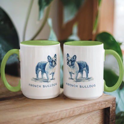 French Bulldog Colorful Mug