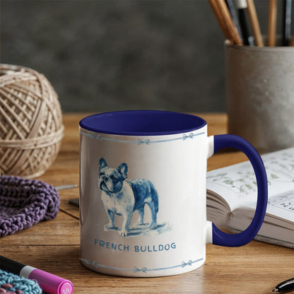 French Bulldog Colorful Mug