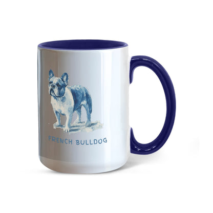 French Bulldog Colorful Mug
