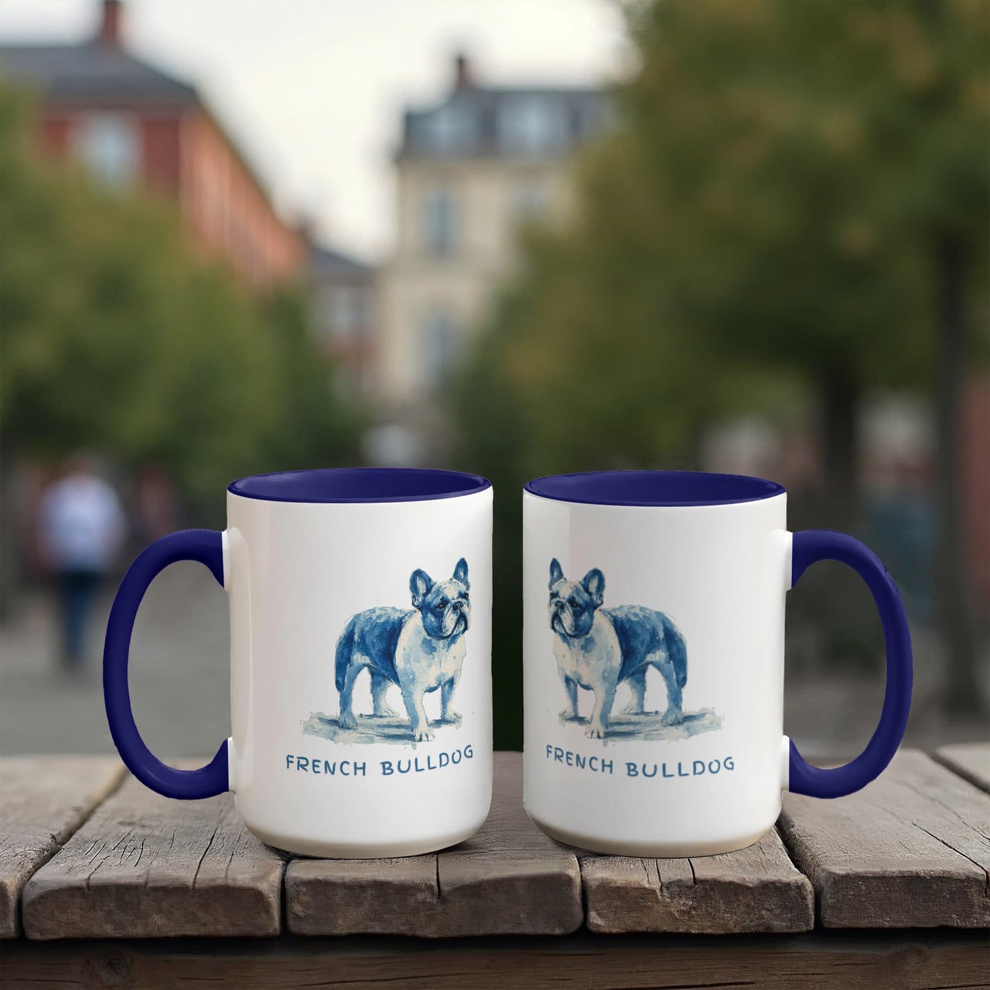French Bulldog Colorful Mug