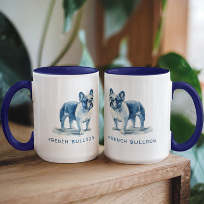 French Bulldog Colorful Mug