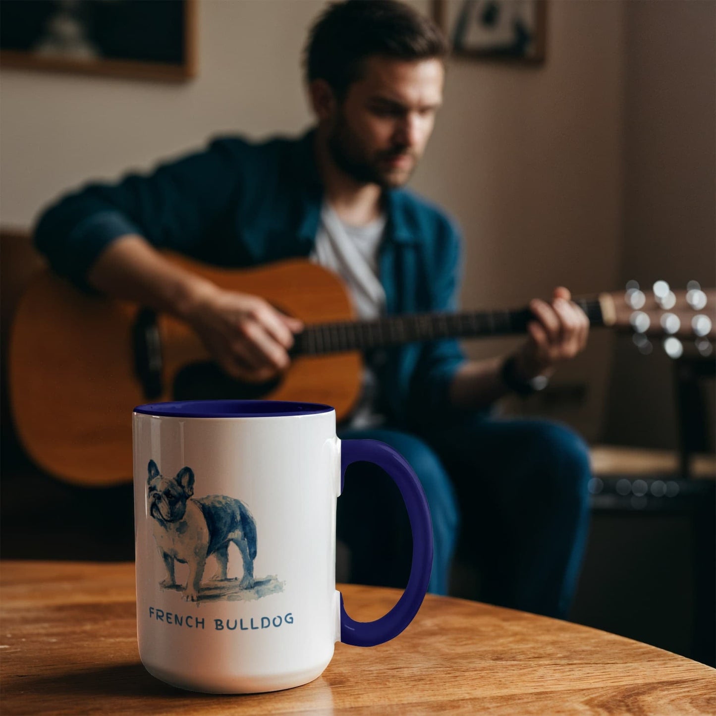 French Bulldog Colorful Mug