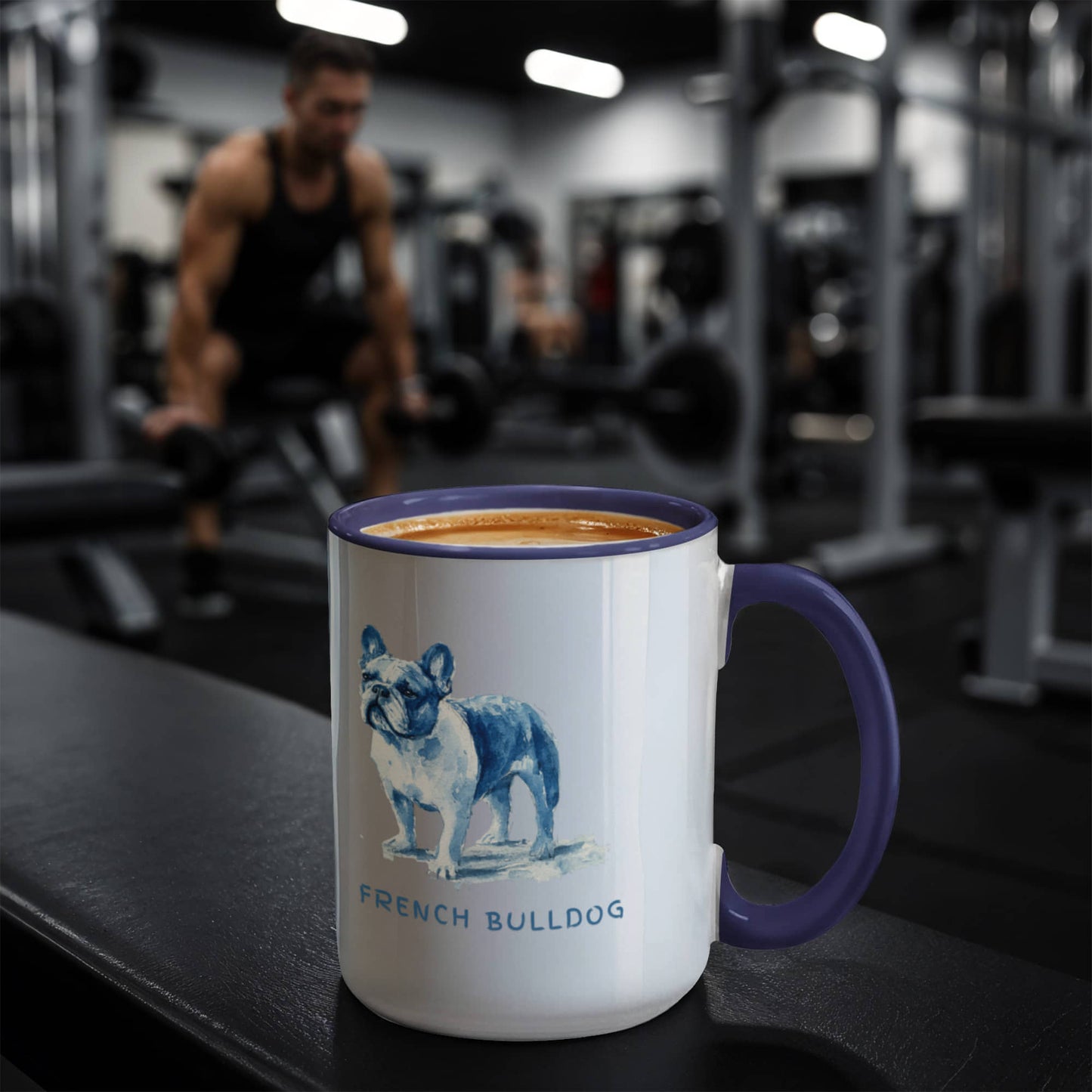 French Bulldog Colorful Mug