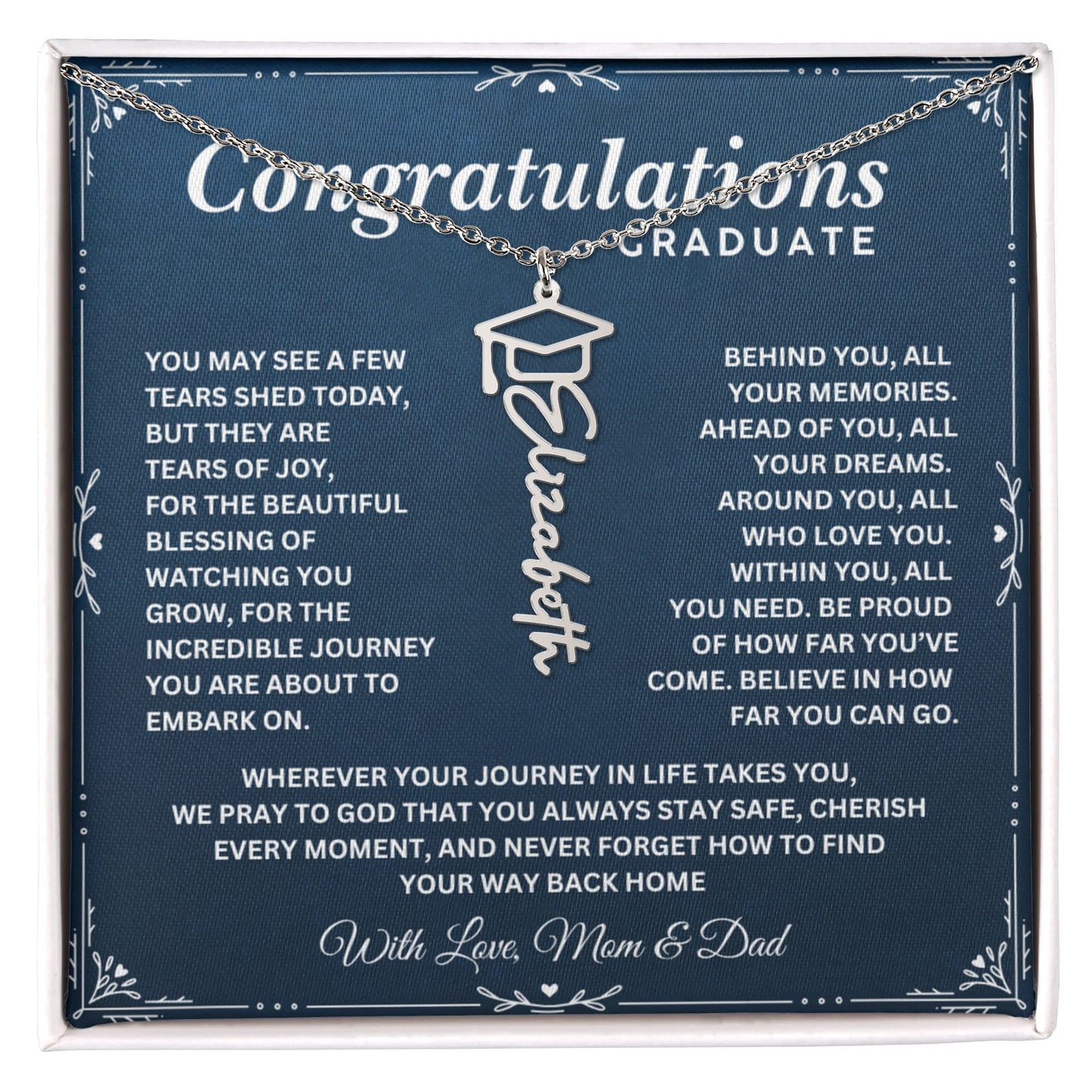 Graduation  Necklace